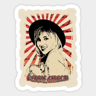 Debbie Gibson 90s Retro Vintage Aesthetic Sticker